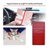 Dickno Car Registration and Insurance Holder, 10.39''×9.56'' Essential Auto Card