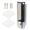 Casoter Wall Mounted Soap Dispenser Hand Shampoo and Shower Gel