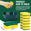 MAQIHAN 18PCS Heavy Duty Scrub Sponge - Dish Scrubber Sponge