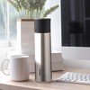 Relaxdays Stainless Steel Water Bottle, 750 ml, Leak-Proof, Cold &