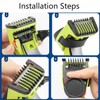 Suweiyuanshiyi 14-in-1 Adjustable Guards Comb, Attachment for Hybrid Electric Trimmer