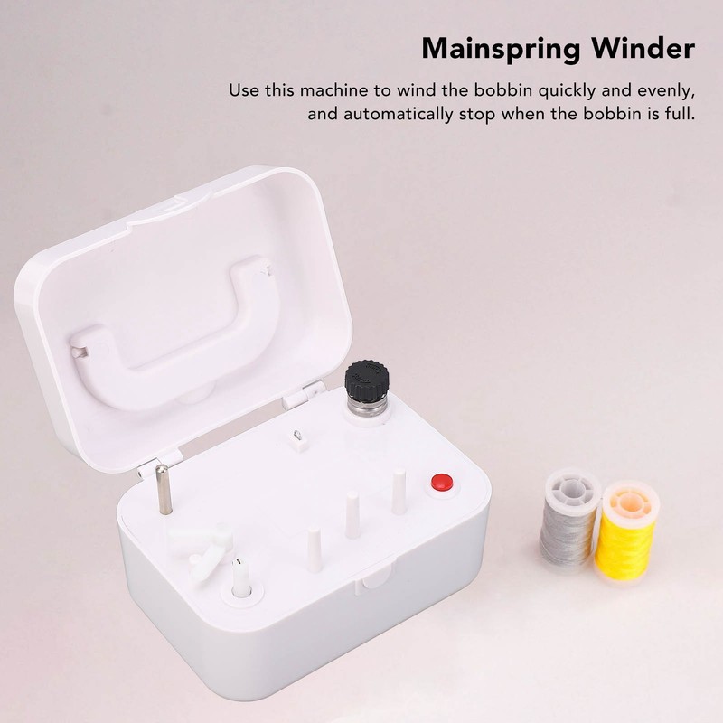 Bobbin Winder Portable White Household Industrial Electric Automatic Bobbin Winder