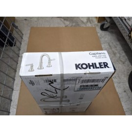 KOHLER Capilano 8 in. Widespread 2-Handle Bathroom Faucet in Brushed Nickel