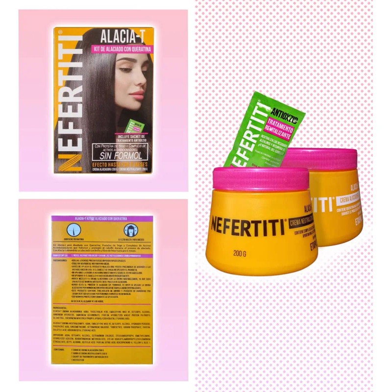 Keratina Alaciado Permanente Cabello Liso Formol