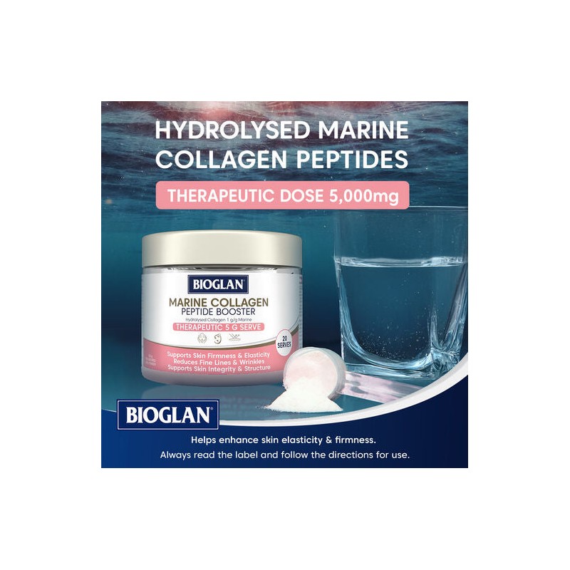 Bioglan Marine Collagen Peptide Booster 100g