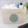 Large 'Mandala Flower' Canvas Organiser/Storage Bag (OR00015020)