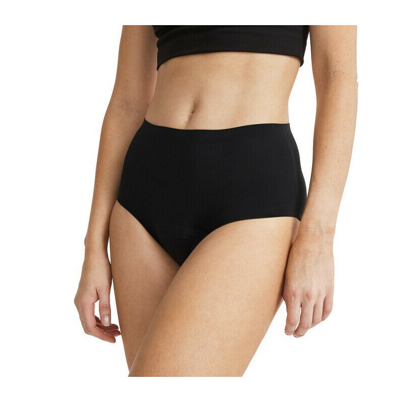 Scarlet Period-Proof High Waisted Seamfree LightMod Black, L