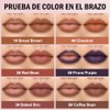 Erinde Lápiz Perfilador de Labios Cremosa Mate, Larga Duración, #01