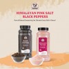 52USA Whole Black Peppercorns 18 oz + Himalayan Pink Salt