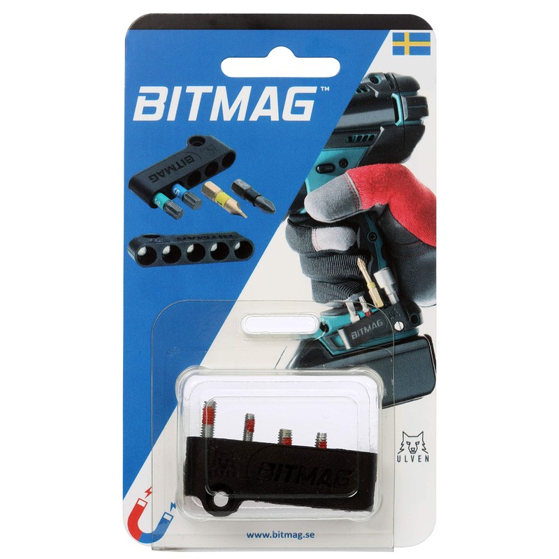 BitMag Magnetic Bit Holder, Black