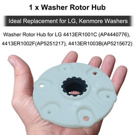 MBF618448 PBT-GF30 - Conjunto de cubeta de rotor de arandela compatible con LG Washing Replace Part 4413EA1002B 4413ER1001C 4413ER1002F 4413ER1003B