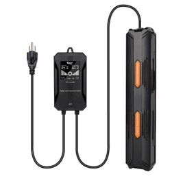 hygger Aquarium Heater, 100W/200W/300W/500W/800W Submersible Fish Tank Heater with Over-Temperature Protection and Automatic Power-Off Fish Heater with Digital Controller for Freshwater and Saltwater