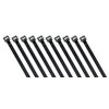 McPower Black 140X3,6 mm Pack of 100 Cable Ties