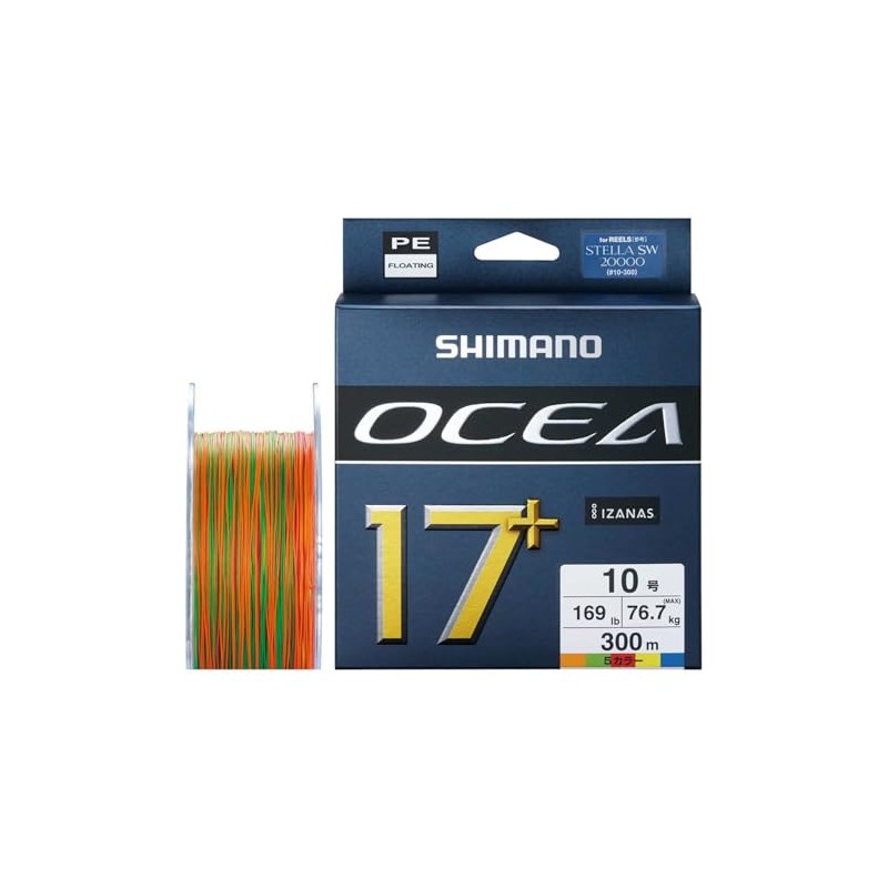 Shimano LD-A71Y PE Line, Osia, 17+ PE, 300 m, No.