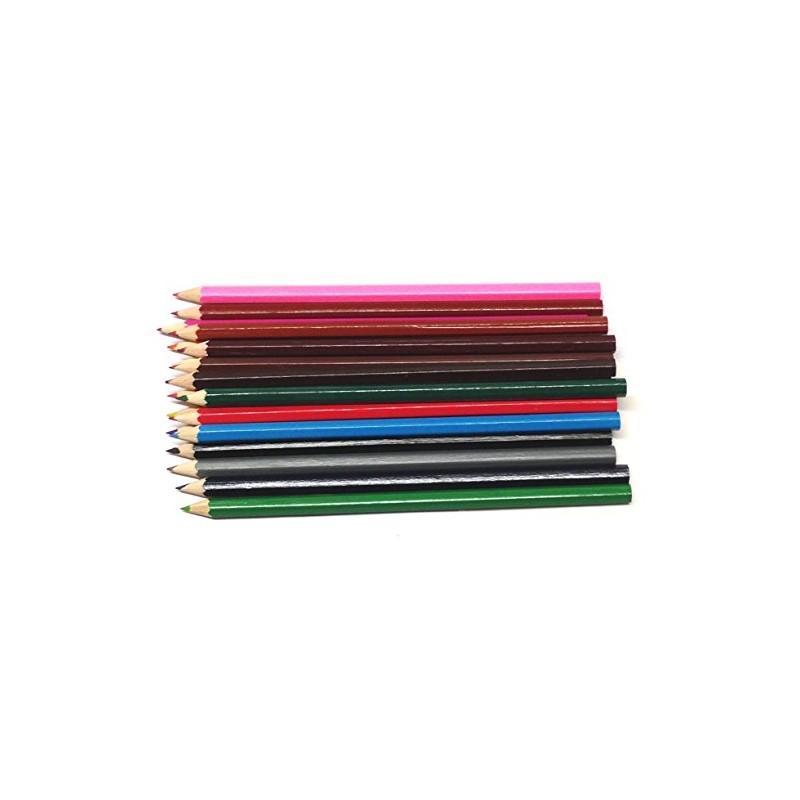 Arpan 24 Colouring Pencils Full Size Assorted Colours Supplied x