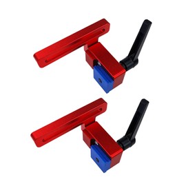 2Pcs T-Rails Guide Rail Stop, Guide Rail Stop for T-Nut T-Tracks, 30mm Mitre Track Stop, Slide Stopper for Woodworking