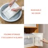 Vbvbip Cotton Linen Drawer Organizer Bins Set of 2 -