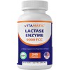 Vitamatic Lactase Enzyme 9000 FCC 240 Tablets - Lactose Intolerance