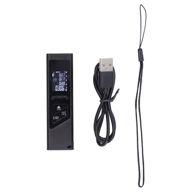 Miniature Laser Range Finder Handheld Miniature Portable Distance Meter with