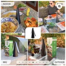 Fly Away Pest Repellent Fan Keep Pests Away From Outdoor/Indoor Tables Picnics