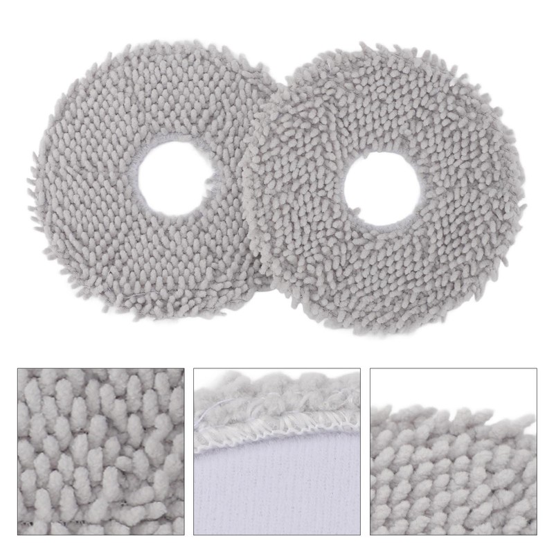 6Pcs Robot Vacuum Cleaner Mop Pads Replacement Robot Vacuum Mopping