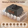 Compact Clear Acrylic Coffee Pods Drawer Organizer Compatible with Nespresso
