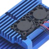 4B Cooling Fan Metal Shell Aluminum Alloy Case with Heatsink