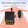 Cerhot 100m Wireless Remote Switch DC 12V/24/36/48/72V 30A RF Remote