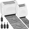 Nezyo 2 Pack Identity Protection Roller Stamp Identity Theft, Confidential,