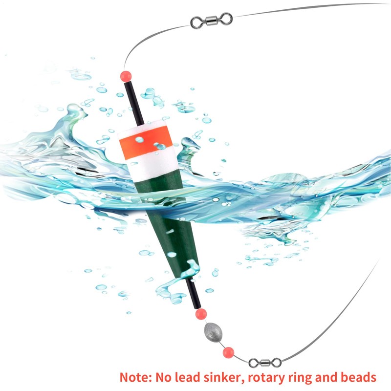 Fishing Bobber, Crappie Bobbers, Fishing Cork, Weighted Tackle Accessories for