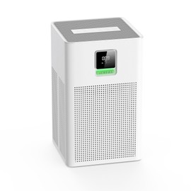 xCREAS Air purifier for Large Room Bedroom Up to 1937ft², HEPA 13 Air Filter for Wildfire Smoke Pets Pollen Odor, Eco/Auto/Sleep Mode with Aromatherapy Function, Brivo 300