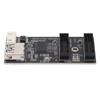 USB3.2 GEN1 Adapter Card 5Gbps Transmission Stable Widely Compatible 19PIN