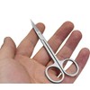 Tijeras de uñas para cutículas, tijeras de manicura de precisión
