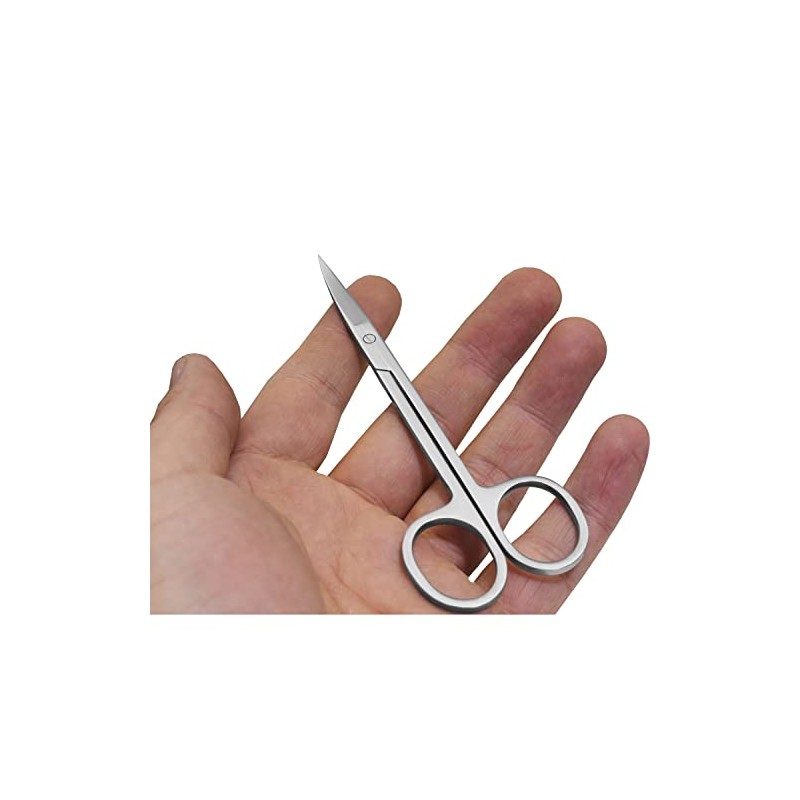 Tijeras de uñas para cutículas, tijeras de manicura de precisión