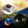 Solar Deck Lights 4 Pack LED Dock Lights for Walkway,