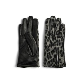 PIECES Pcneo Leather Smart Gloves, black, L