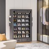 OYREL Shoe Rack Storage Cabinet 32 Pairs Organizer Shelf Tall