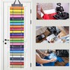 QUMENEY Vinyl Roll Storage Doors Organizer with 48 Compartment Craft