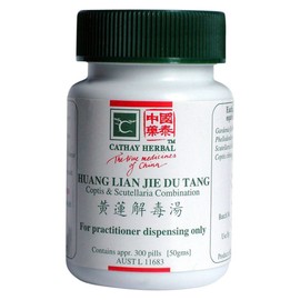 Cathay Herbal Coptis & Scutellaria Combination 300 Pills (50g)