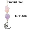 Rose Quartz Amethyst Pendant Crystal Car Hanging Ornament Hanging Car