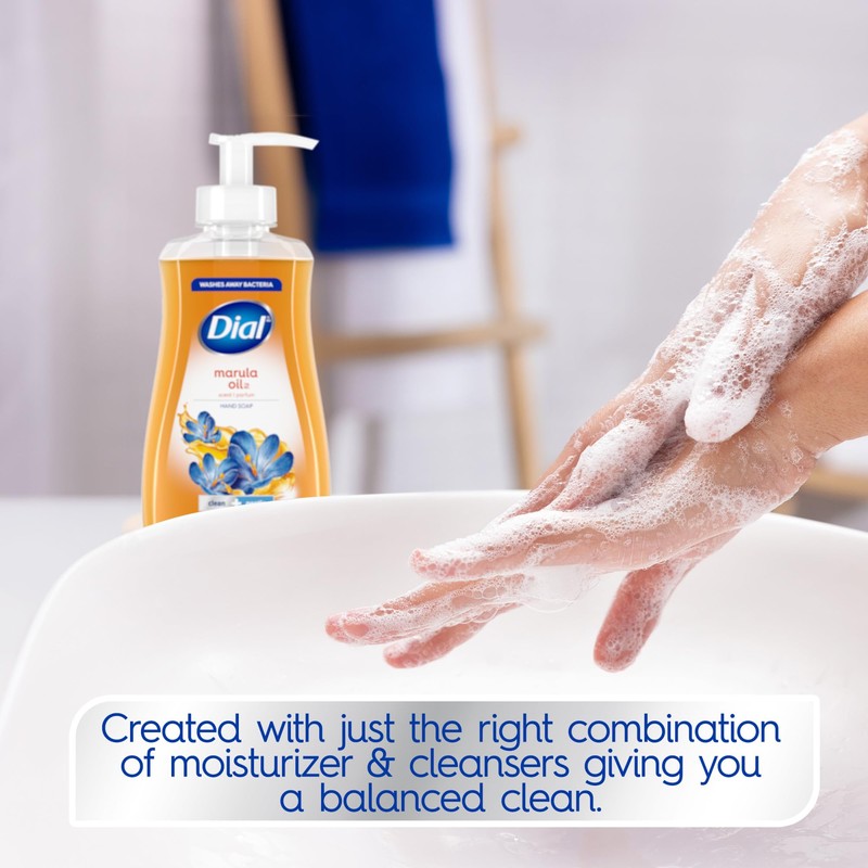 Dial Liquid Hand Soap, Marula Oil, 7.5 Fl Oz