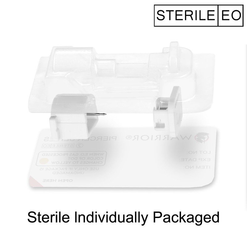 Warrior WARRIOR Sterile Piercing Gun Disposable Earrings Maker with Alcohol