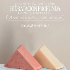 Dúo Hidratante En Barra Shampoo Y Acondicionador Amai