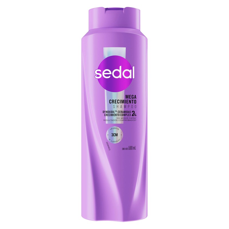 Sedal Shampoo Mega Crecimiento 580ml