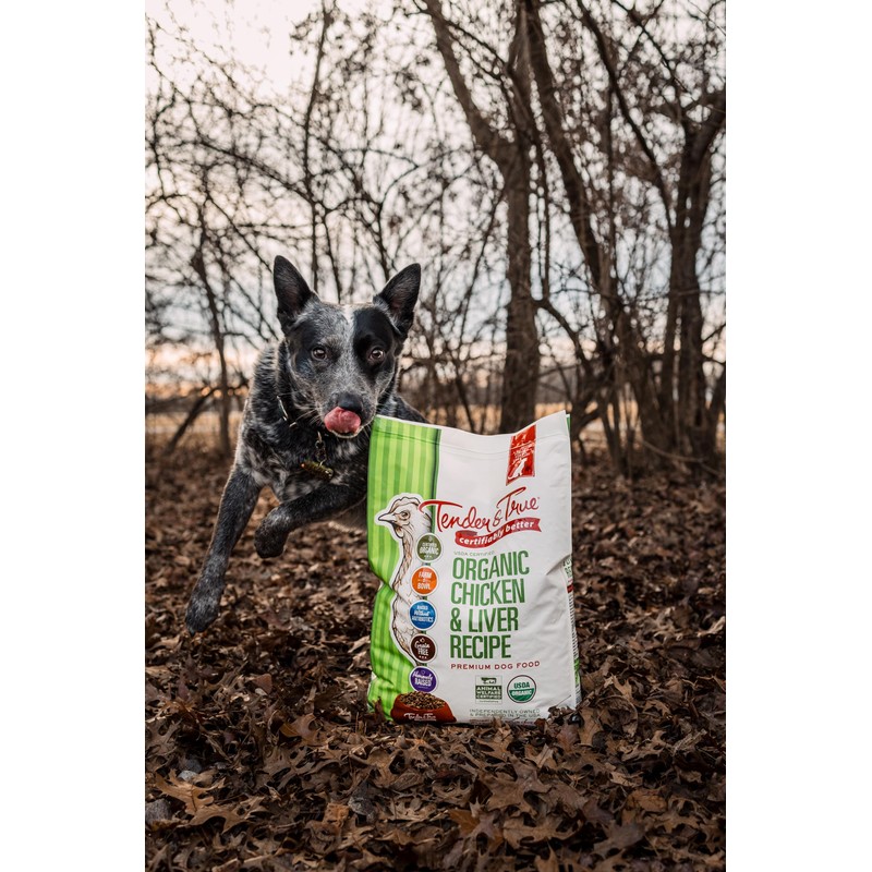 Tender & True Organic Chicken & Liver Recipe Dog Food,