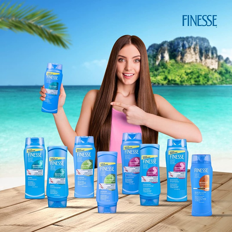 FINESSE Self Adjusting 2 in 1 Texture Enhancing Shampoo and