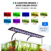 AQQA LED Aquarium Light, 24/7 Mode Clip on Fish Tank