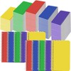 Leinuosen 100 Pack Mini Spiral Notebooks 3'' x 5'' Bulk