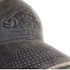 Outdoor Cap Adjustable Closure Bonefish Weathered Cotton Cap, Dark Brown