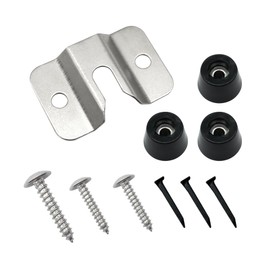 Qancekoo Portable Dartboard Mounting Bracket Kit, Includes Screws, Nails and Stabilisers Dart Board Hanging Kit Dart Board Hardware Wall Bracket for Hanging Dartboard